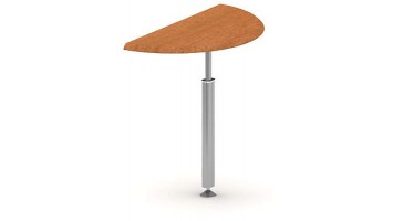 Приставка для одного стола, сбоку, 30x60x75, итальянский орех 