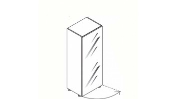  Шкаф средний 162931. Кабинет руководителя Fill HG. 
