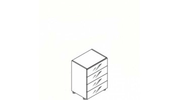  Шкаф низкий 162923. Кабинет руководителя Fill HG. 