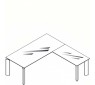 Стол угловой Bianco dx Extra 162894. Кабинет руководителя Fill HG. Стол угловой Bianco dx Extra 162894. Кабинет руководителя Fill HG.