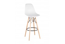 Стул EAMES барный белый