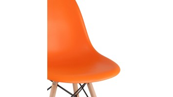 Стул EAMES, оранжевый 10шт./уп.