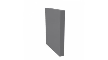  Боковая панель верхняя для низкого модуля левая Valde 4x30x37 (ШхГхВ)