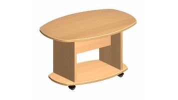 Журнальный стол Комфорт 80x50x56 (ШхГхВ) венге серый