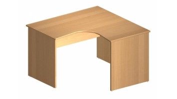 Стол эргономичный правый Комфорт 120x120x75 (ШхГхВ) бук