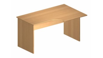 Стол эргономичный правый Комфорт 160x90x75 (ШхГхВ) бук