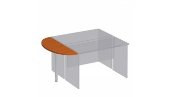 Приставка к столу  Комфорт 120x60x2.5 (ШхГхВ) 