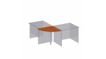 Угловой сегмент Комфорт 75x75x2.5 (ШхГхВ)