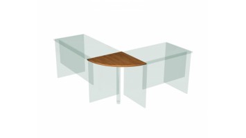 Угловой сегмент Комфорт 60x60x2.5 (ШхГхВ)