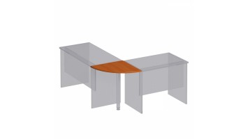 Угловой сегмент Комфорт 60x60x2.5 (ШхГхВ)