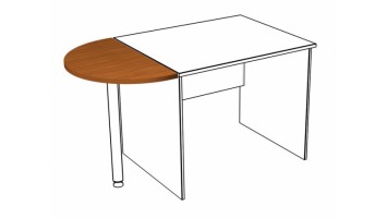 Приставка к столу  Комфорт 75x40x2.5 (ШхГхВ)