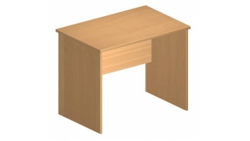 Стол рабочий Комфорт 90x60x75 (ШхГхВ) венге-серый