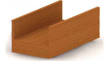 Платформа под системный блок, 29x54x20, итальянский орех 