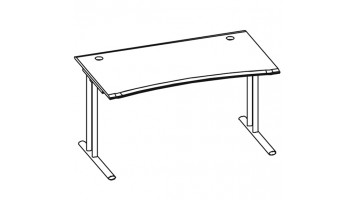 Стол криволенейный FXT1280T39