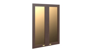 Дверь стеклянная рамочная (комплект) Raut RGFD 42-2